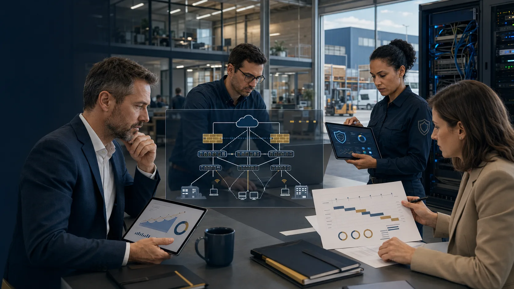 Interconnexion multi-sites sécurisée et évolutive